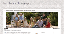 Desktop Screenshot of neilgatesphotography.com